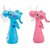 Wellbeing Within Portable Hand Crank Mini fan without Battery for Kids Toy Gift Pack of 1 (Multicolor)