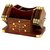 Desi Karigar Decorative Pen Stand Office Stationery Wooden Mobile Holder With Coaster For Office Desk l  Attractive Ho