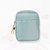 Women or Girls Simple Solid Three-Dimensional Portable Makeup Coin Bag Mint Color