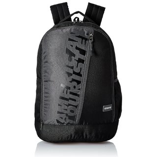 american tourister 28 ltrs black casual backpack