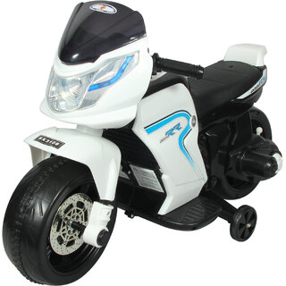 Buy Hlx Nmc Super Racer Battery Operated Bike White Online