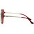 Parim Violet Polarized Rectangular Women Sunglasses