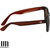 David Martin Unisex Black And Brown UV Protected Wayfarer Sunglasses (Pack of 2)