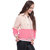 Texco Peach And Pink Women Bomber Jacket