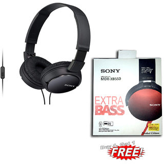 SONY MDR ZX-110AP COMBO WITH SONY MDR-XB550