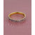 Voylla CZ Gold Plated Band Ring For Women
