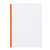 Kingsley Plastic Sales Polypropylene Plastic Stick File Thick Broad Patti A4 Strip File (Set of 1, White