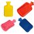 Rubber Bottle Cold  Hot Water Bag Body Heat Massage Pain Relaxing Treatment. Colors As Available.
