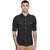 Jeaneration Navy Blue Cotton Camouflage Printed Shirt for Men