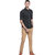 Jeaneration Navy Blue Cotton Camouflage Printed Shirt for Men