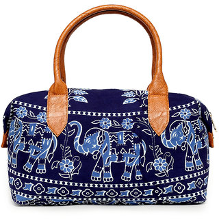 Kielz Blue Animal Print Zipper Women Handbags Online Get 40 Off Kielz Blue Animal Print Zipper Women Handbags