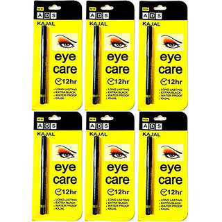 Buy ADS EYE CARE KAJAL LONG LASTING EXTRA BLACK WATER ...