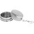 DY Collapsible Telescopic Cup Stainless Steel Portable Folding Keychain Cups for Outdoor Travel