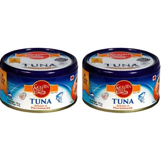 Golden Prize Tuna Spread in Mayonnaise 185Gms Each - Pack of 2 Units