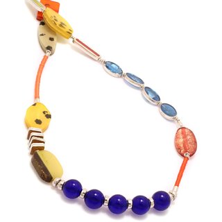Voylla Modern Necklace Adorned With Colorful Beads For Women