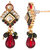 Voylla Multicolored Stone Decorated Necklace Set For Women