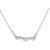 Voylla Flying Heart Lovely Silver Tone Necklace For Women