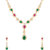 Voylla CZ Gem Encrusted Necklace Set For Women