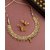 Voylla Golden Reprise Ethnic Necklace Set For Women