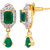 Voylla Drop Cut Gems Embellished Necklace Set For Women