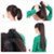 Gulzar  Balck colour hair accessories hair extension with plastic clutcher