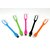 Combo of 5 Flexible USB LED Light Lamp For Home (5V, 1.2W) (Multicolour)