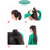 Wonder Choice 2-in-1 Curly  Straight Ponytail Hair Extension - Natural Black, Hair Extensions Clip In