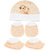 Neska Moda Baby Orange Mittens  Booties with Cap Set 3 Pcs Combo  0 To 6 Months MT85