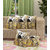 Choco Black More Jute Printed Coushion Cover Pack of 5 High Quality Products