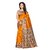 Glamour Mustard Art Silk Printed Saree With Blouse