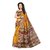Glamour Yellow Art Silk Printed Saree With Blouse
