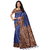 Glamour Blue Art Silk Embellished Saree With Blouse
