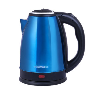                       Blue Sapphire Stainless Steel Electric Kettle  (1.8 L, Blue)                                              