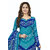 Risera Women's Synthetic Printed Unstitched Salwar Suit Dress Material(Blue)