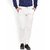 culture white Nerow Fit  Formal Trousers For Men