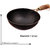 Navbharat cast iron non stick big tadka/chinese food preparation pan