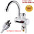 Dr. Water - Instant Electric Heating Hot Water Tap Faucet in Bathroom, Kitchen Basin, Digital Display, Surface Mounted