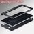Samsung C9 Pro Flip Cover by Front  Back Cover With Tempered Glass 360 Degree Protecter Mobile Case Cover - Black