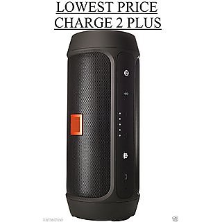 Charge 2 Plus Black Portable Mobile/Tablet Speaker