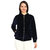 Raabta Fashion Navy Velvet Full Sleeves Casual Jackets For Women