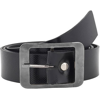 Buy David Martin Men Synthetic Leather Belts - Black Brown Online ...