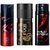 Best Collection For Men Deo AXE + KS + Wild Stone (Set of 3) -150 ml each