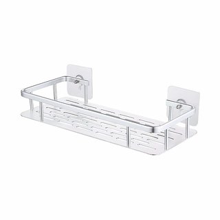 Bathroom Shower Shelf rectangle Shower Storage Organizer Caddy Made with Premium quality Aluminium