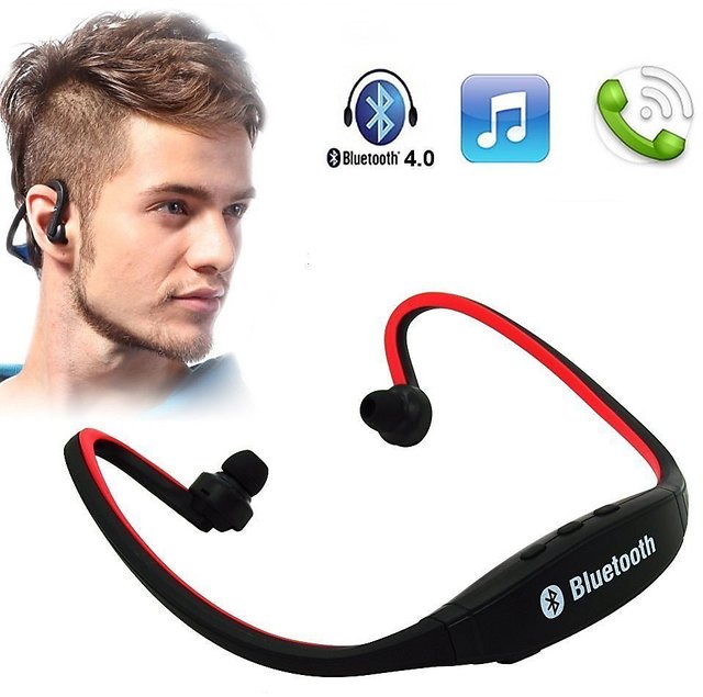 Sports bluetooth headset cheap with sd card