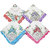 Neska Moda Pack Of 12 Women Floral Cotton Handkerchiefs 30X30 CM H29