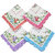 Neska Moda Pack Of 12 Women Floral Cotton Handkerchiefs 30X30 CM H30