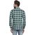 Pacman Green Checkered Smart Slim Fit Mens Formal Cotton Shirt SHFS0140