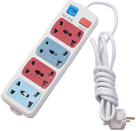 Stylopunk High Qulity  Mini Strip 3 Sockets with 1 Switch and Indicator 3/3.5 Meter Line