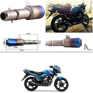 Tvs victor glx silencer price new arrivals