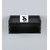Trustshoppee Wooden Beautiful Fancy Set Top Box Wall Shelf (Black)